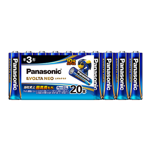 パナソニック　ＬＲ６ＮＪ／２０ＳＷ　エボルタＮＥＯ単３形２０本パック