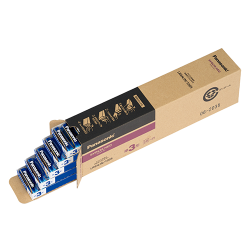 パナソニック　ＬＲ６ＮＪＮ／１００Ｓ　エボルタＮＥＯオフィス用電池単３／百本Ｐ