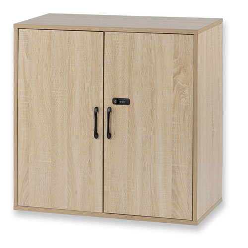 アスカ　ＳＢ１２００　組立式　木製収納ロッカー　ワイド