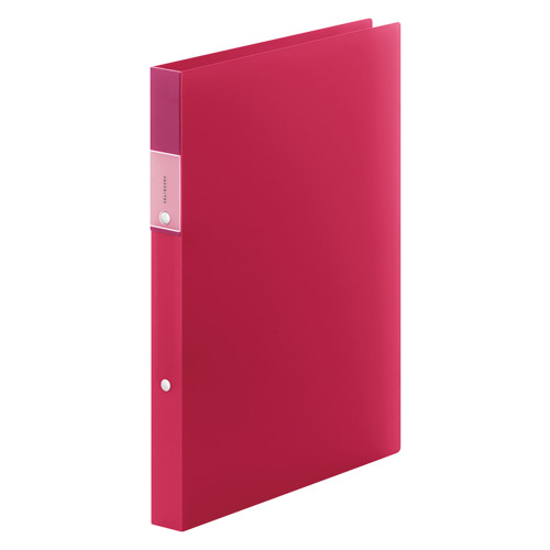 キングジム　ＦＶ６２１Ｔ－Ｒ　ＦＶ　リングフアイル（透明）　赤