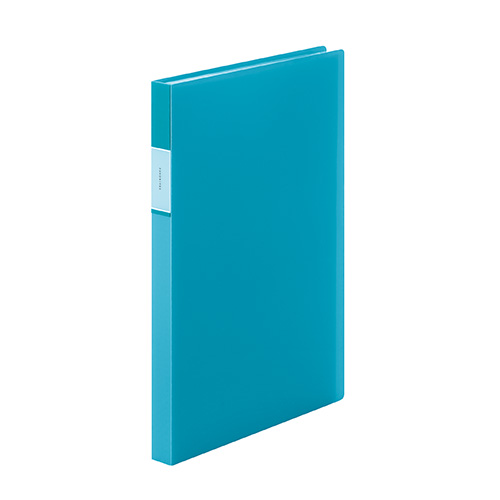 キングジム　ＦＶ１６６ＴＷ－ＬＢ　ＦＶ　クリアーフアイル（透明）４０Ｐ水色