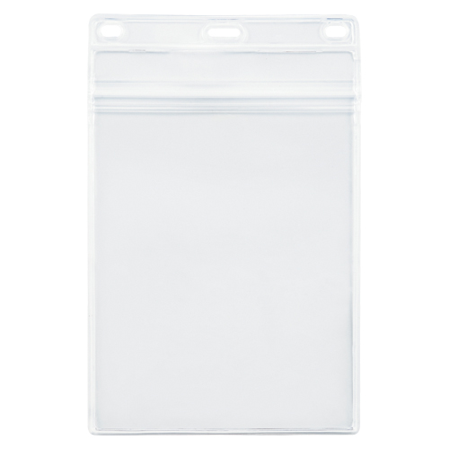 オープン　ＮＸ－１２８　名札用ケースハガキ用（チャック付）１０枚