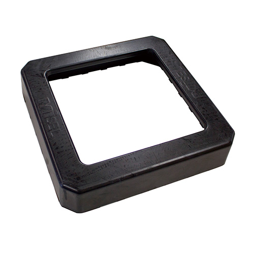 テラモト　ＯＴ－５５０－８５６－０　メッセージポール専用ゴムウェイト３７０×