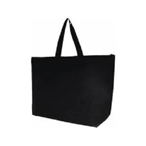 サンナップ　ＦＢ－ＦＬＢＫＮ　不織布ファスナーバッグ大５枚　ブラック