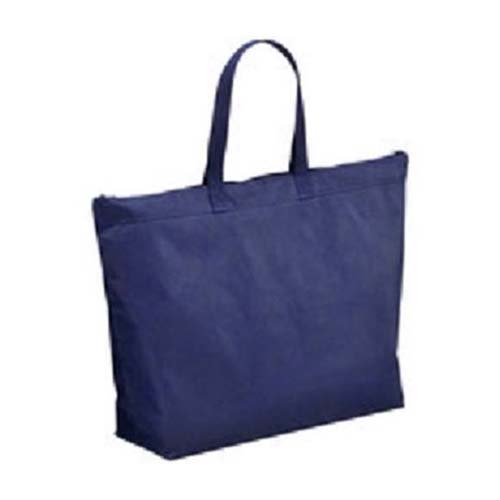 サンナップ　ＦＢ－ＦＬＤＢＮ　不織布ファスナーバッグ大５枚ダークブルー