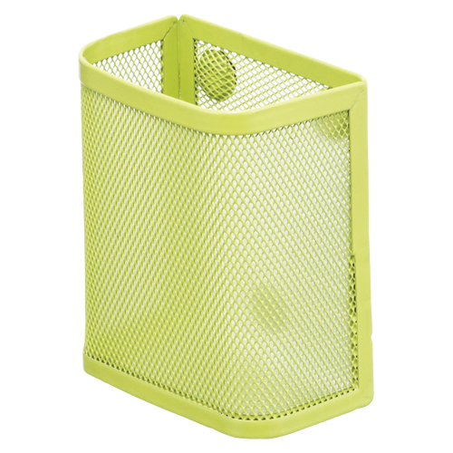 リヒトラブ　Ａ－７３９０－６　マグネットポケット（ペンスタンド）　黄緑