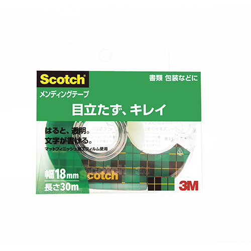 スリーエム　８１０－１－１８Ｄ　メンディングテープ（テープカッター付）