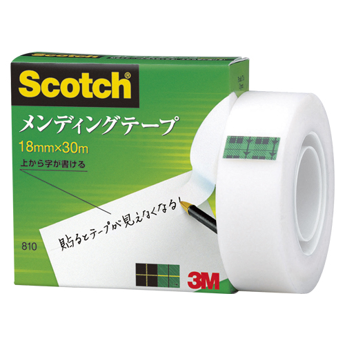 スリーエム　８１０－１－１８　メンディングテープ　幅１８ｍｍ長３０ｍ