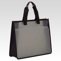 山口工業　Ｇ５０３　スモークグレー　キャリングケース　Ｂ４　スモークグレー