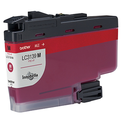 ブラザー　ＬＣ３１３９Ｍ　インクカートリッジ　超大容量：マゼンタ