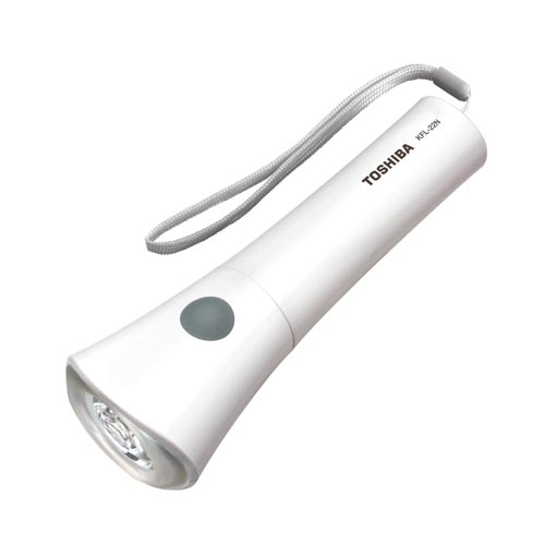 東芝　ＫＦＬ－２２Ｎ（Ｗ）　ＬＥＤ懐中電灯　ＫＦＬ－２２Ｎ