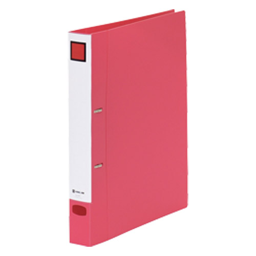 キングジム　６８７－Ｒ　Ｄリングファイル＜脱・着＞Ａ４Ｓ　赤