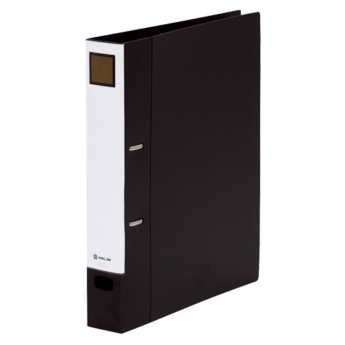 キングジム　６９７－ＢＫ　Ｄリングファイル＜脱・着＞Ａ４Ｓ　黒