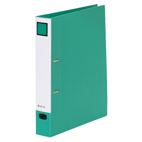 キングジム　６９７－Ｇ　Ｄリングファイル＜脱・着＞Ａ４Ｓ　緑