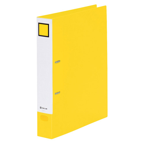 キングジム　６９７－Ｙ　Ｄリングファイル＜脱・着＞Ａ４Ｓ　黄