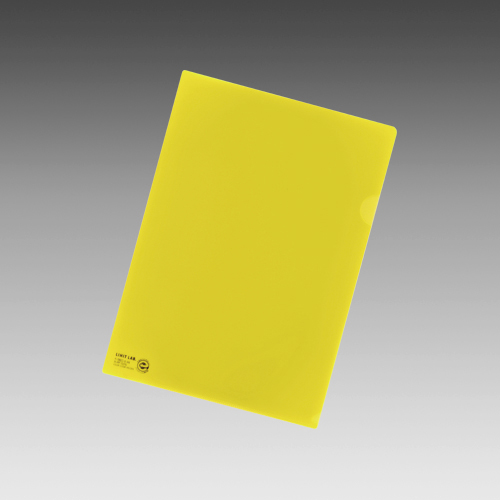 リヒトラブ　Ｆ－７８ＥＣ－５　クリヤーホルダー　Ａ４　黄