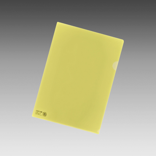 リヒトラブ　Ｆ－７８ＥＣ－１７　クリヤーホルダー　Ａ４　Ｃイエロー