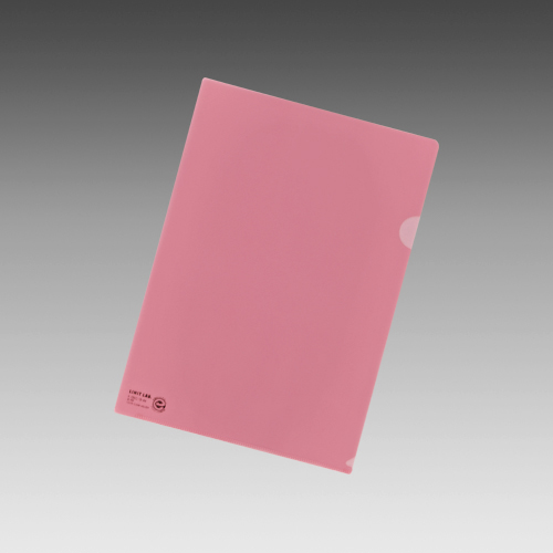 リヒトラブ　Ｆ－７８ＥＣ－１８　クリヤーホルダー　Ａ４　Ｃピンク