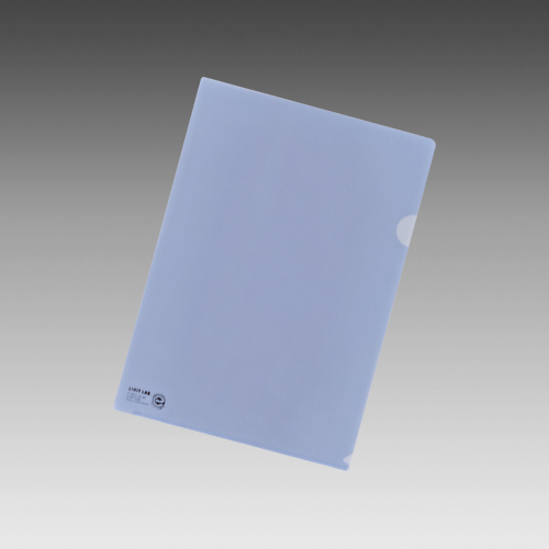 リヒトラブ　Ｆ－７８ＥＣ－２０　クリヤーホルダー　Ａ４　Ｃブルー