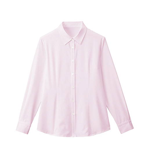 カンセン　ＦＢ７５５７７－３　７　長袖ブラウス　ピンク　　　７号