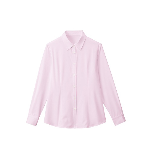 カンセン　ＦＢ７５５７７－３　９　長袖ブラウス　ピンク　　　９号