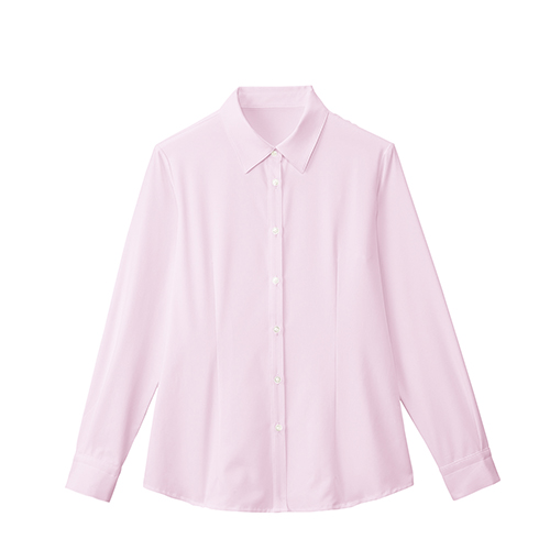 カンセン　ＦＢ７５５７７－３　１１　長袖ブラウス　ピンク　　１１号