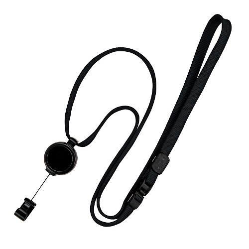 オープン　ＮＸ－９Ｐ－ＢＫ　ループクリップ　リール式　１本　黒