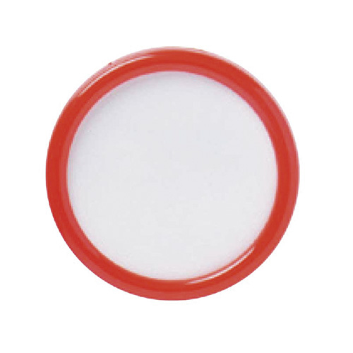 西敬　Ｐ－６Ｒ　丸型名札　赤