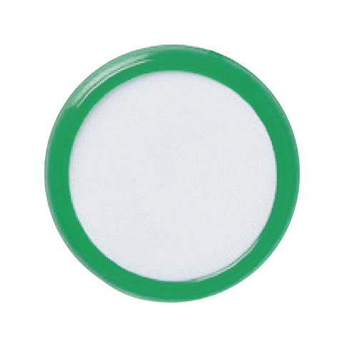 西敬　Ｐ－６Ｇ　丸型名札　緑