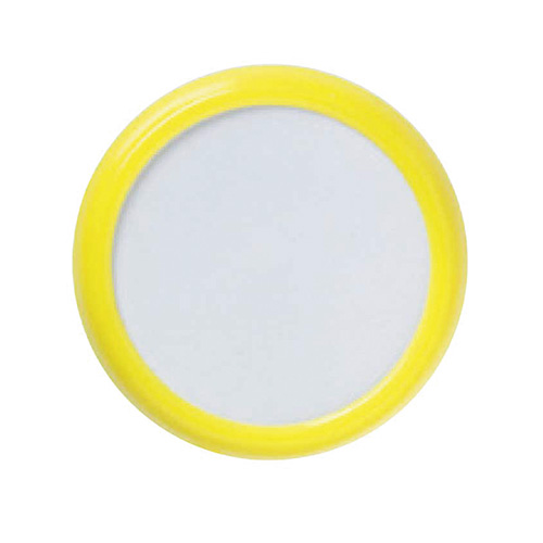 西敬　Ｐ－６Ｙ　丸型名札　黄色