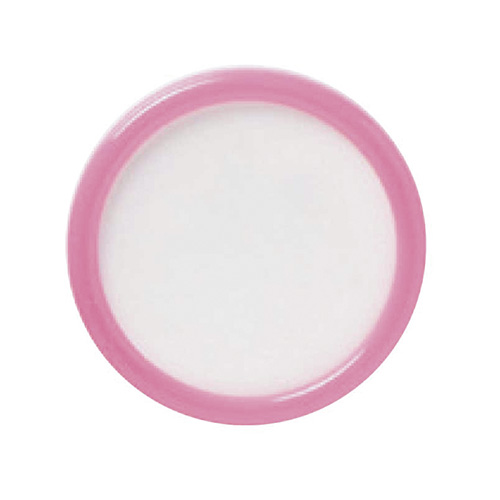 西敬　Ｐ－６Ｐ　丸型名札　ピンク