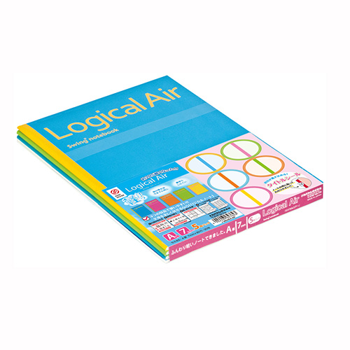 ナカバヤシ　ノ－Ｂ５４６Ａ－５Ｐ　ロジカルエアーＡ罫３０枚５冊パック