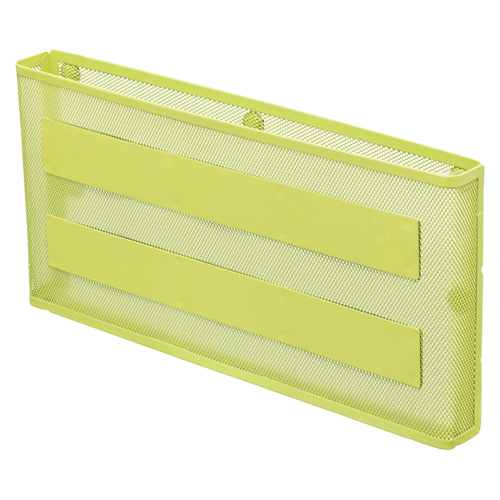 リヒトラブ　Ａ－７３９２－６　マグネットポケット（横）　黄緑