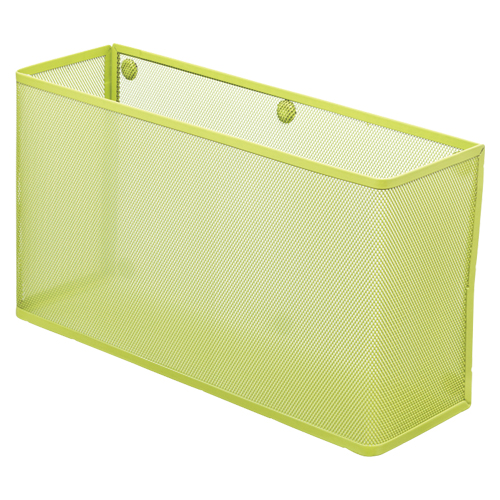 リヒトラブ　Ａ－７３９５－６　マグネットポケット（横ワイド）　黄緑