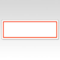 ニチバン　ＭＬ－１１３Ｒ　アカワク　マイタックラベル　ＭＬ－１１３Ｒ　赤枠