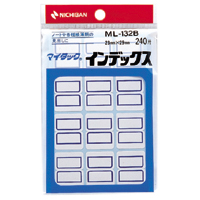 ニチバン　ＭＬ－１３２Ｂ　アオ　マイタックインデックス　青枠