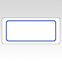 ニチバン　ＭＬ－２０９Ｂ　アオワク　マイタックラミネートラベル　青枠