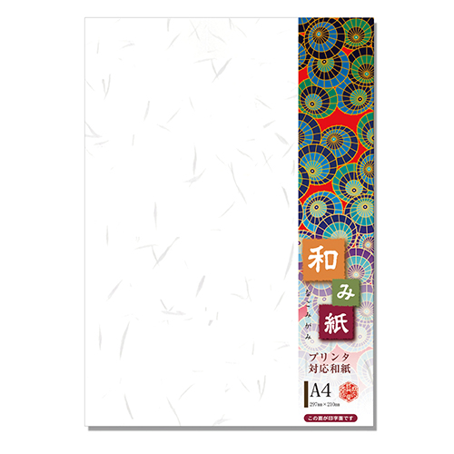 長門屋商店　ナ－７６１Ｖ　和み紙　Ａ４　大礼　しろ　１００Ｐ