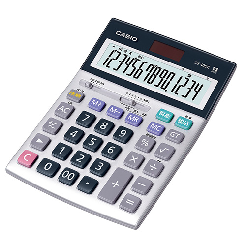 カシオ　ＤＳ－４０ＤＣ　本格実務電卓
