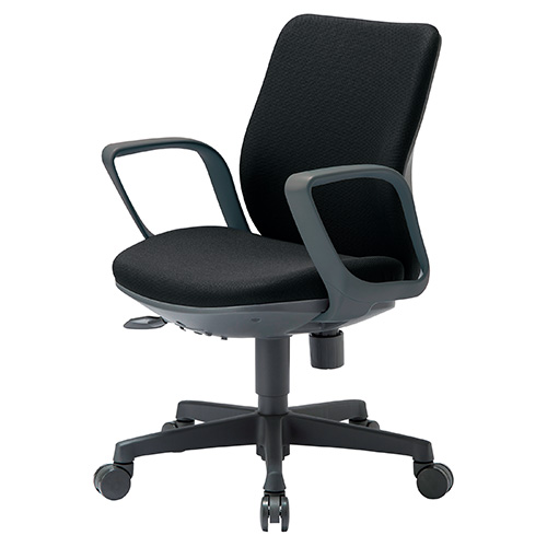 アイコ　ＯＡ－３１１５ＦＪ（ＦＧ３）ＢＫ　事務用チェア