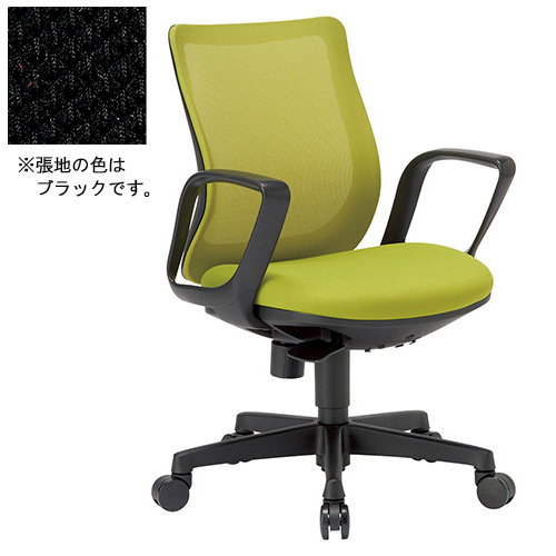 アイコ　ＯＡ－３２１５Ｂ－ＦＢＪ（ＦＧ３）ＢＫ　事務用チェア