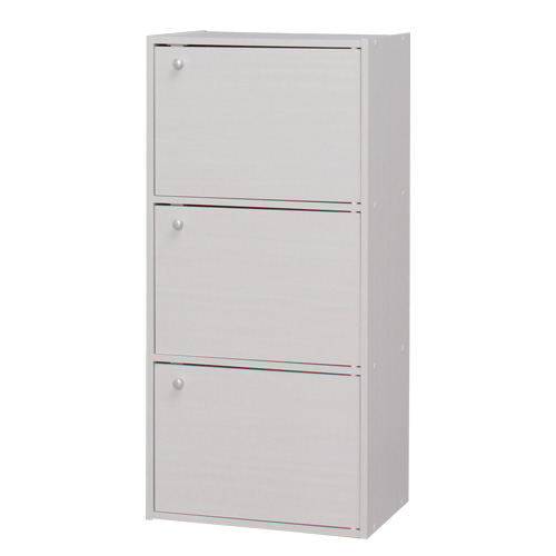 アイリスオーヤマ　ＣＸ－３３Ｄオフホワイト　ＣＢボックス　３ドア