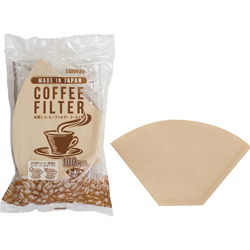 サンナップ　ＴＲ－ＣＦ１０２Ｍ　コーヒーフィルター未晒し