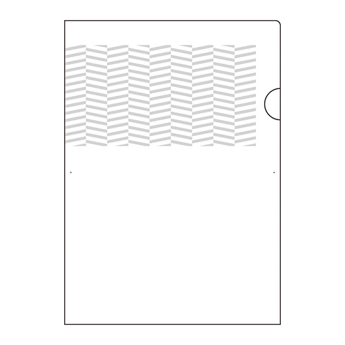 ヒサゴ　ＯＰ２４７１　紙製トリックフォルダ１／３半透