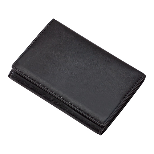 レイメイ　ＧＬＮ１０５４Ｂ　グロワール　メモ付名刺入合皮ブラック