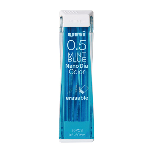 三菱鉛筆　Ｕ０５２０２ＮＤＣ．３２　ナノダイヤシャープ芯０．５　ミントブルー