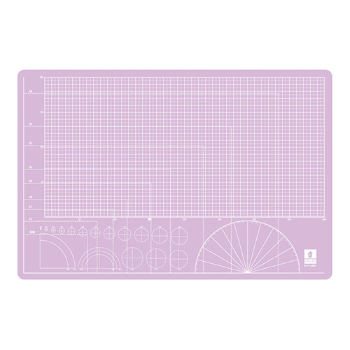 ミワックス　ＳＴＮ－Ａ３－Ｐ　スケルトンカッティングマット