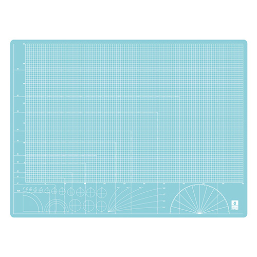 ミワックス　ＳＴＮ－Ａ２－ＢＵ　スケルトンカッティングマット