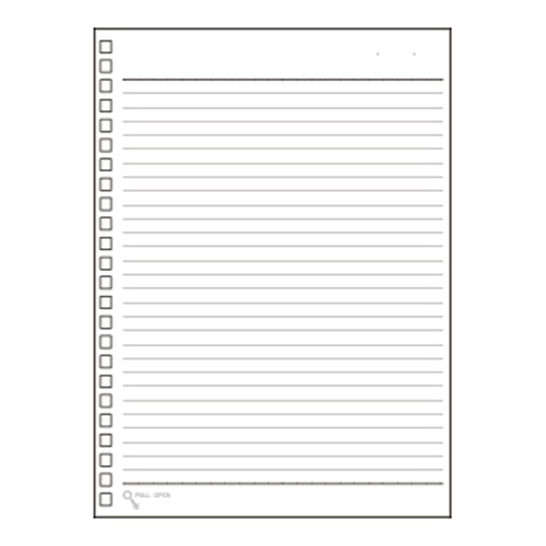 リヒトラブ　Ｎ－１６５０　ツイストリングノート　３号リーフ