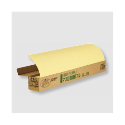 マルアイ　マ－５１Ｃ　マス目模造紙プル　クリーム　５０枚セット